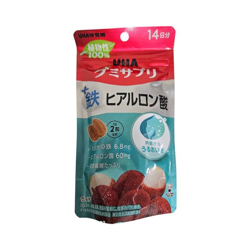 日本玻尿酸軟糖加鐵軟糖